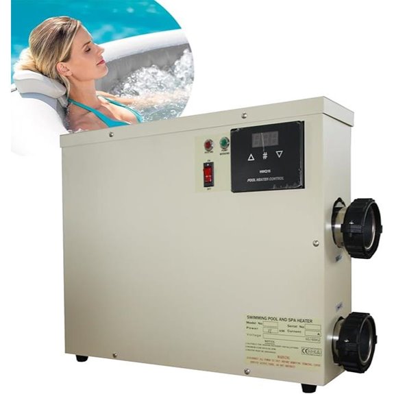 electric pool heater upgrade