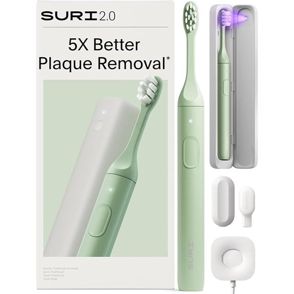 SURI 2.0 Sonic Electric Toothbrush with Travel Case