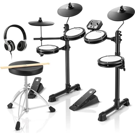 Donner DED-80 Electronic Drum Set with Accessories