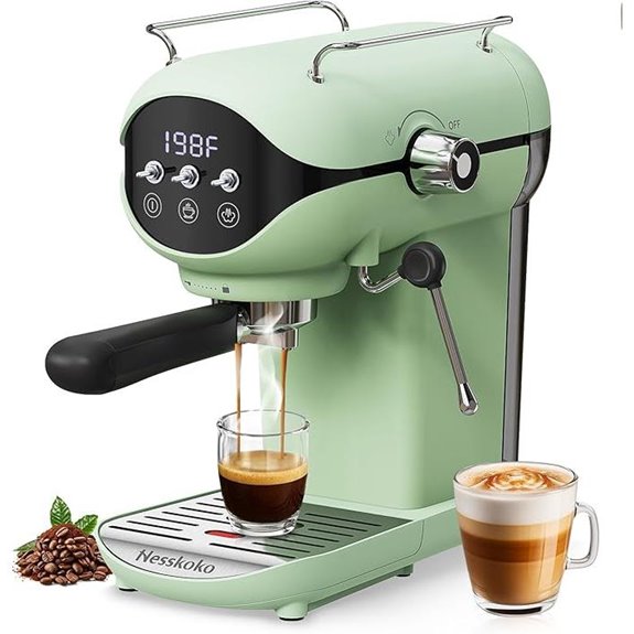 Espresso Machine with Steam Milk Frother