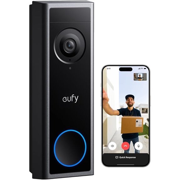 eufy Video Doorbell C31 with 2K FHD & Motion Detection