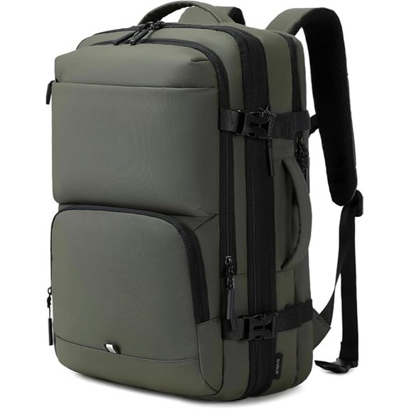 Carry On Travel Backpack Expandable Airline Approved