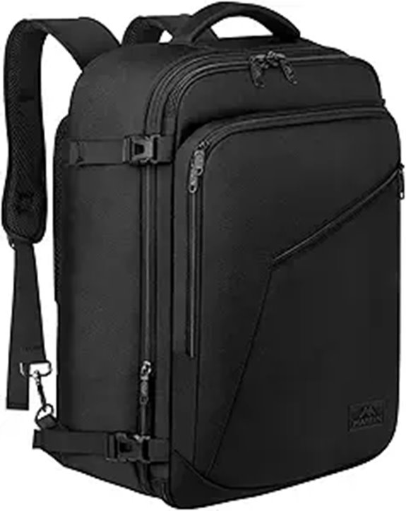 Matein Expandable Travel Backpack for Men and Women