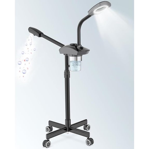 Kingsteam 2-in-1 Facial Steamer with Magnifying Lamp