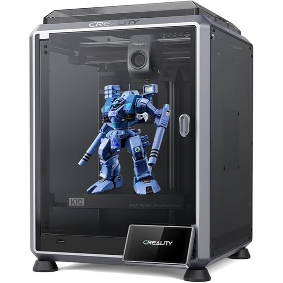 Creality K1C 3D Printer with Fast Speed and Support