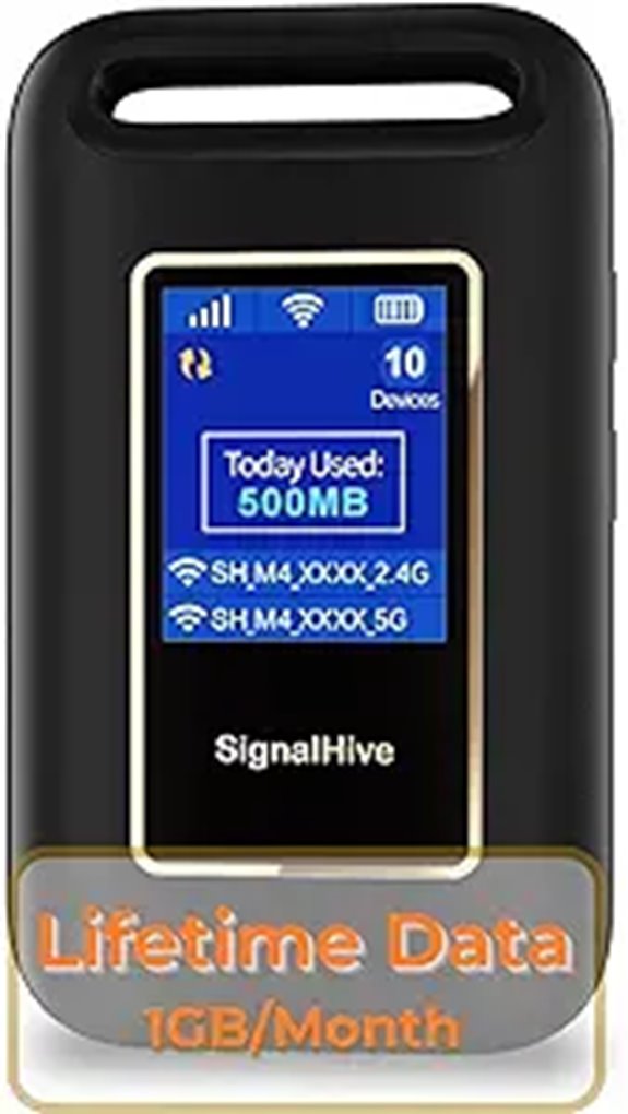 4G LTE Mobile Hotspot with 8hr Battery and Security