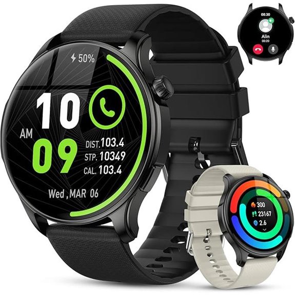 Smart Watch for Men Women Fitness & Sleep Tracking