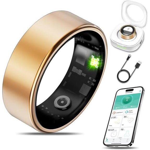 Smart Health Ring for Fitness Heart Rate & Sleep Monitoring