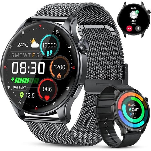 Smart Watch for Men WoMen Fitness with Heart Rate