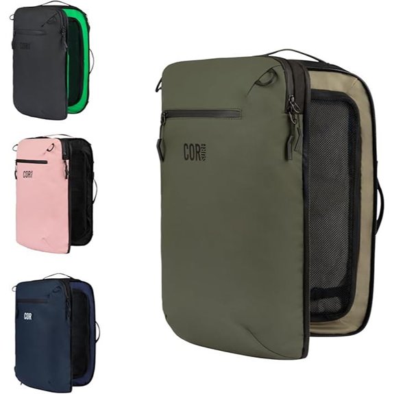 COR Surf Flight-Approved Carry-On Backpack with Passports