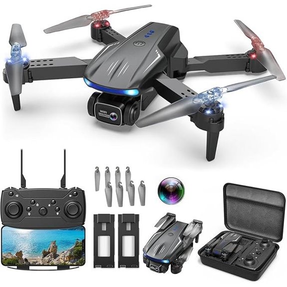 Foldable Drone with 1080P Camera and Accessories