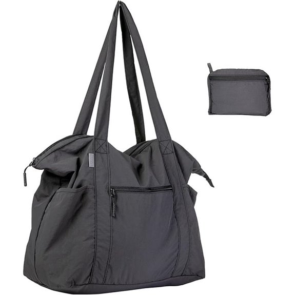 Lightweight Foldable Nylon Tote Bag for Travel