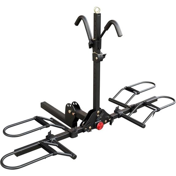 Young Car Hitch Bike Rack 2 Bikes 200LB Folding Fits SUV