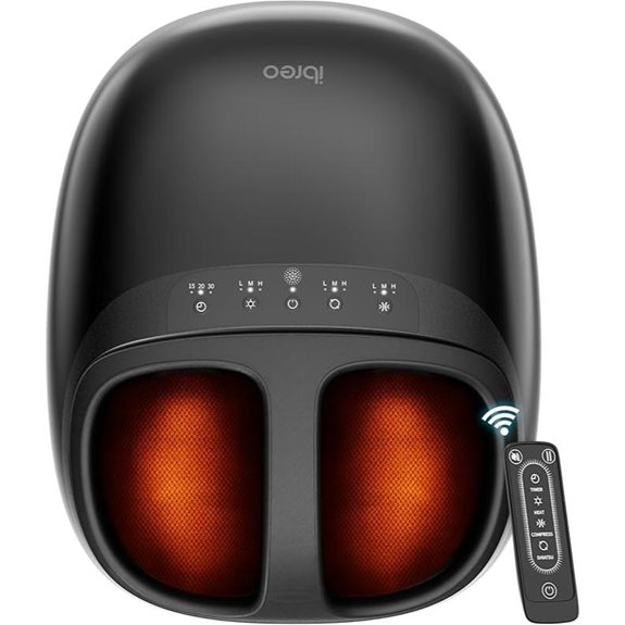 Shiatsu Foot Massager with Heat and Air Compression