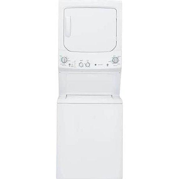 GE GUD27ESSMWW Washer & Electric Dryer Combo