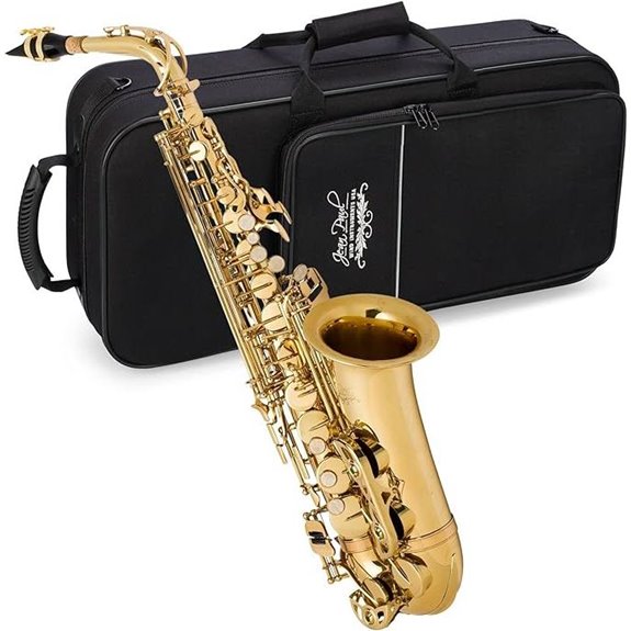 Jean Paul AS-400 Alto Saxophone - Golden Brass Lacquered