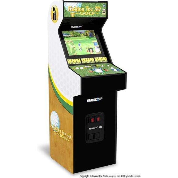ARCADE1UP Golden Tee 3D Deluxe Home Arcade