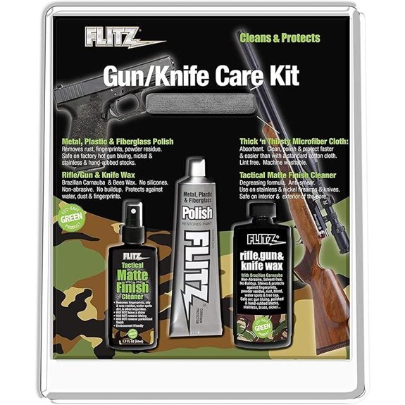 Flitz Gun & Knife Maintenance Kit with Polish & Tools