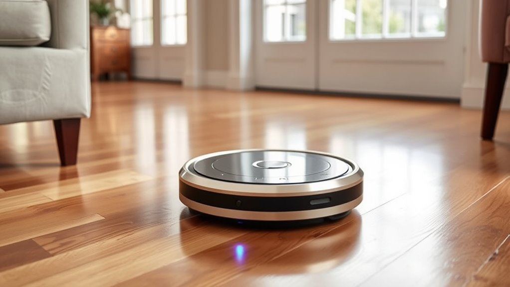 hardwood cleaning navigation battery