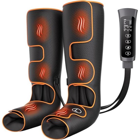 Foot and Calf Massager with Heat and Compression