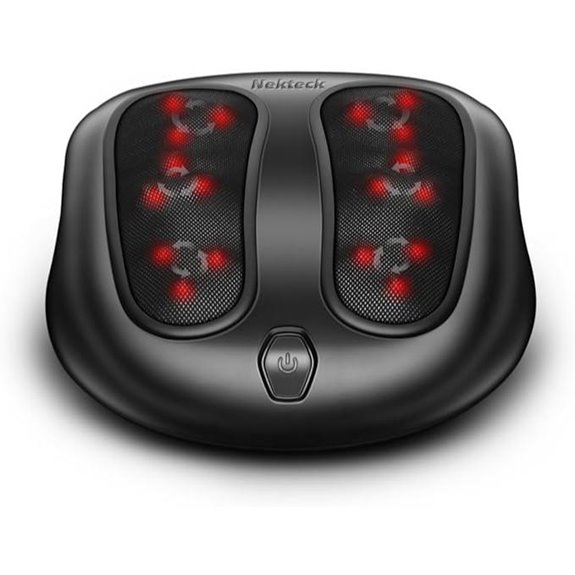 Nekteck Heated Foot Massager with Heat and Kneading