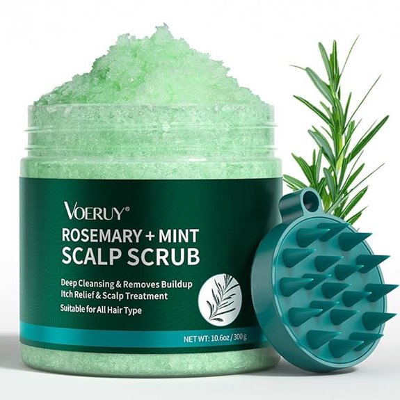 Rosemary Scalp Exfoliator & Clarifying Hair Treatment