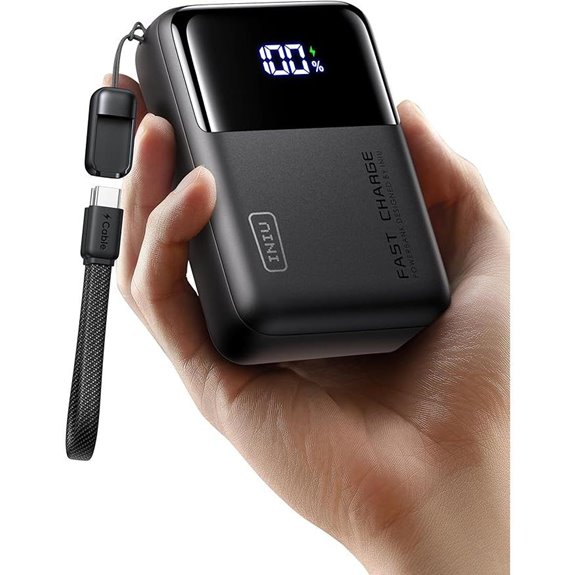 INIU 100W 25,000mAh Power Bank with Digital Display