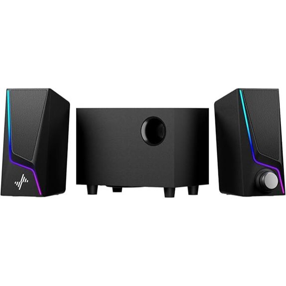 Nylavee 2.1 Hi-Fi PC Speakers with Subwoofer