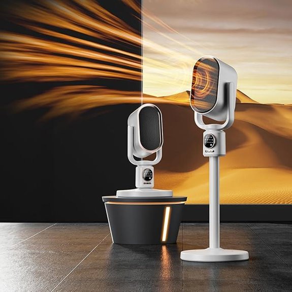 1500W Smart Space Heater with Thermostat and Remote