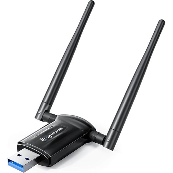 Nineplus USB WiFi Adapter 1800Mbps for Desktop