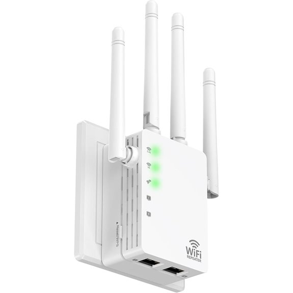 WiFi Extender 1200Mbps Dual-Band Up to 12880 sq.ft