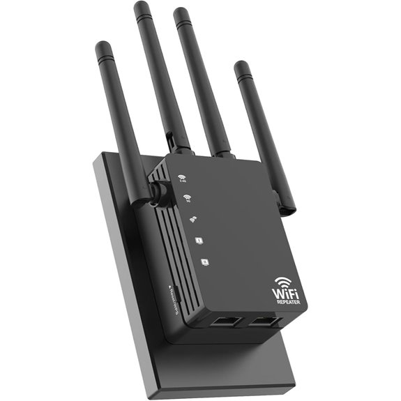 WiFi Extender 1200Mbps Dual Band Signal Booster