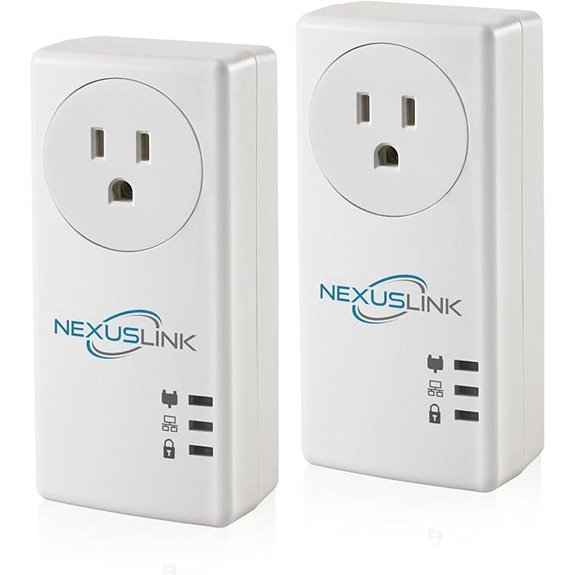 high speed powerline network adapter