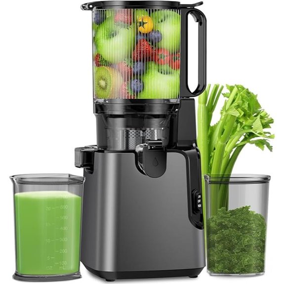 high yield cold press juicer