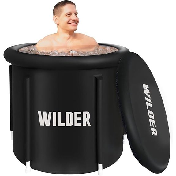 Wilder XL Ice Bath Tub for Cold Water Therapy