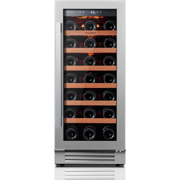 Ca'Lefort 15-Inch 33-Bottle Wine Fridge with Glass Door