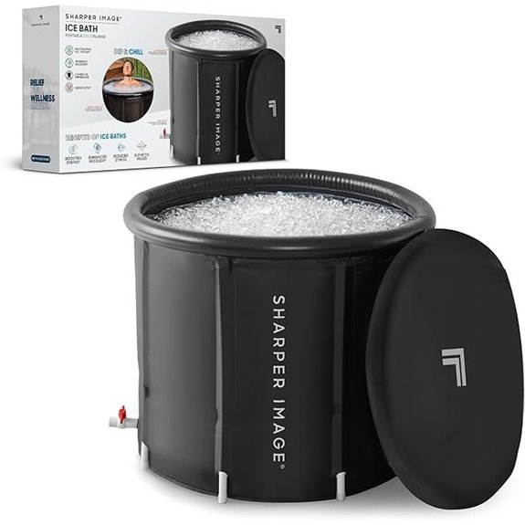 Sharper Image Inflatable Cold Plunge Bath Tub