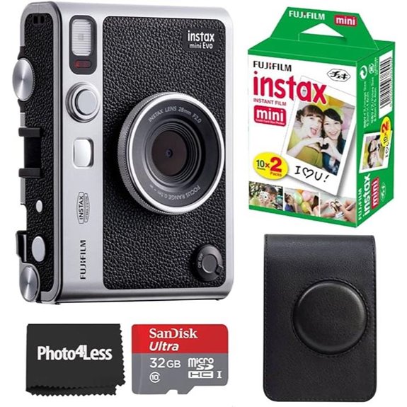 Fujifilm Instax Mini EVO Camera & Film Pack