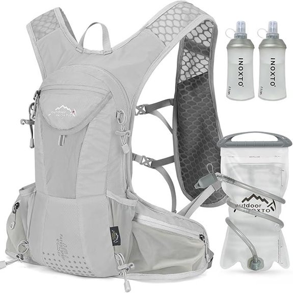 IX INOXTO Hydration Pack Water Backpack with Bladder