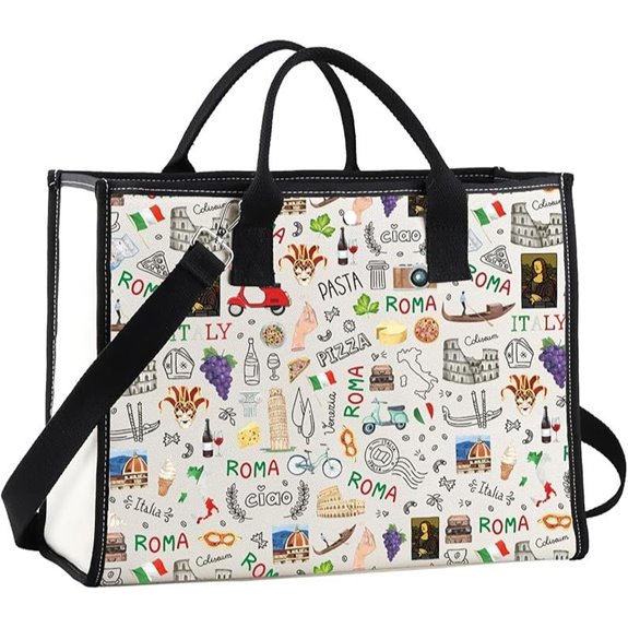 JNIAP Italian Crossbody Bag & Souvenir Gift