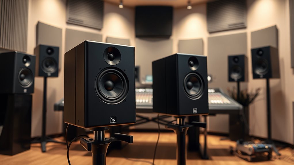 key factors for studio monitors