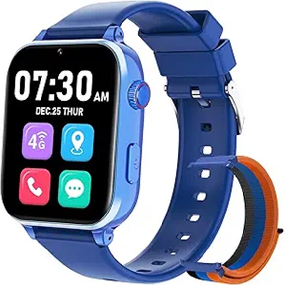 Kids Smartwatch with GPS & Video Chat (Blue)