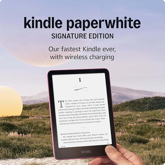 kindle paperwhite signature edition