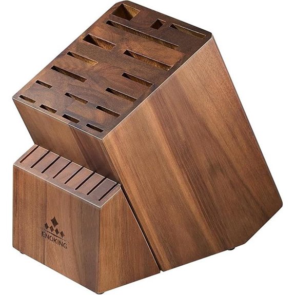ENOKING Knife Block Without Knives 25 Slots