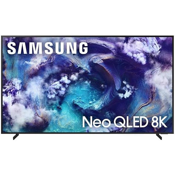 large 8k smart tv