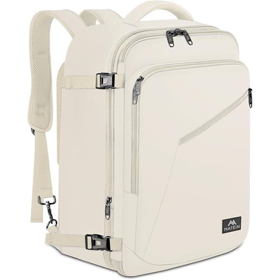 MATEIN Large Travel Backpack with Hidden Straps