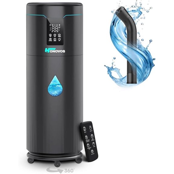 large capacity humidifier features