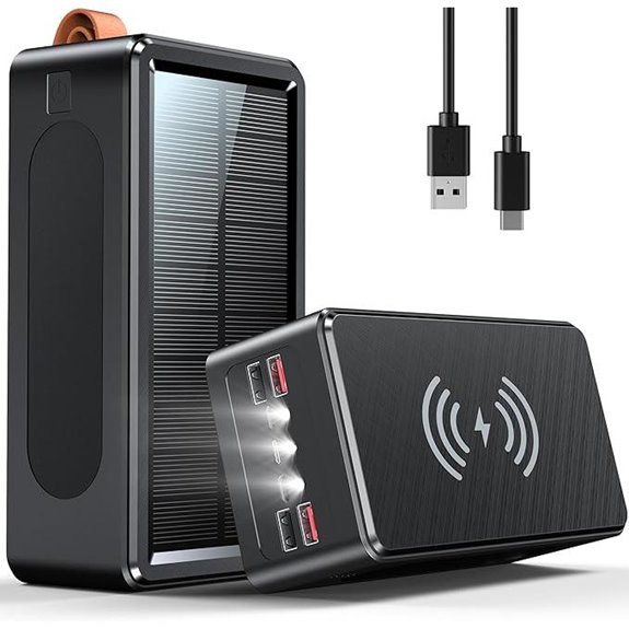 High Capacity 90000mAh Solar Power Bank with Fast Charging