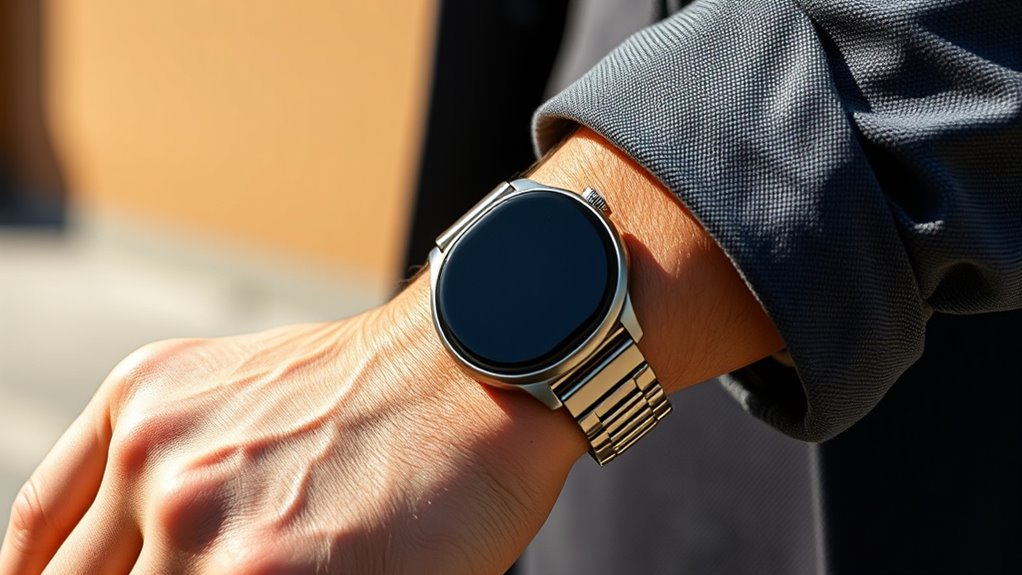 large display adjustable strap