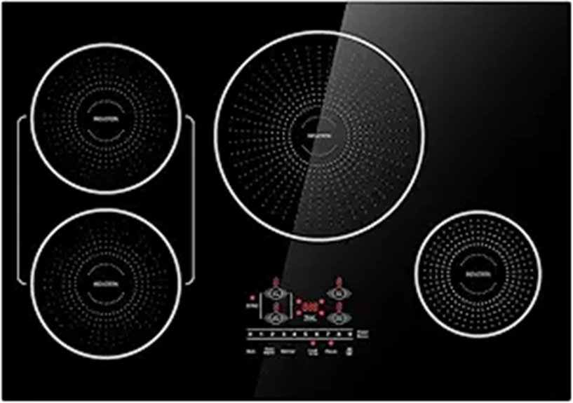 30-Inch Electric Induction Cooktop with 4 Burners